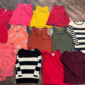 Ann Taylor Loft Business Casual Blouses, Tops, & Dresses